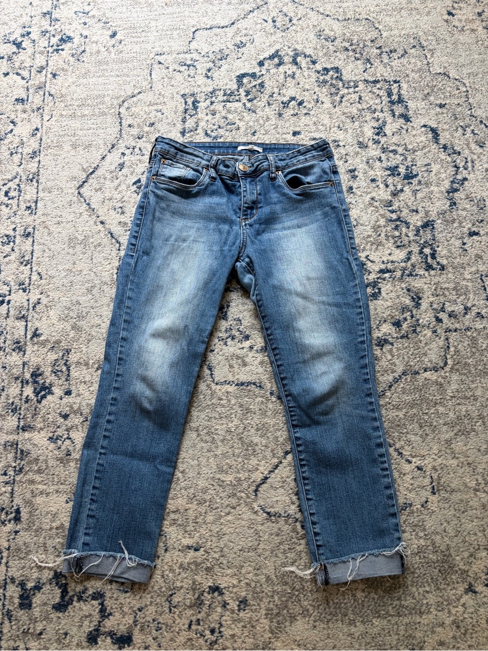 STS blue Crop Ankle Skinny Jeans